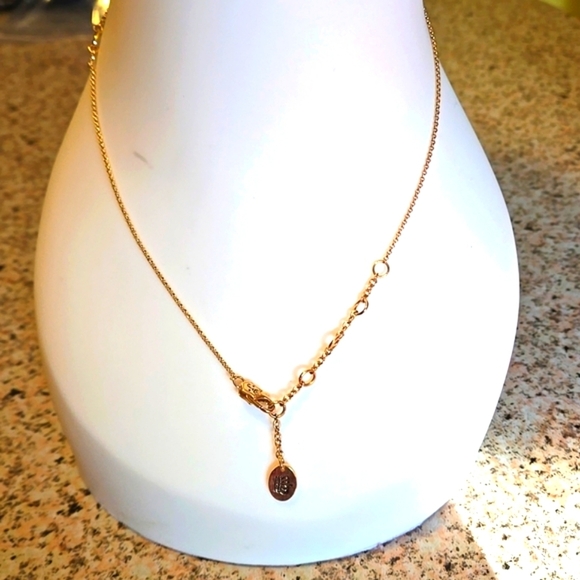 Juicy couture 14k gold plated 18 inch chain - Picture 2 of 11